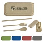 Harvest Cutlery Set - BPA Free & Travel Case