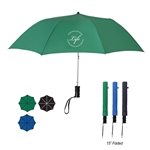 36 Arc Telescopic Folding Automatic Umbrella - Aluminum & Nylon