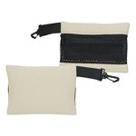 Small Mesh Travel Bag with Clip