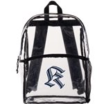 Vue Clear PVC Backpack - See-Through & Padded Straps
