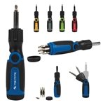 Edmund 3-Position, 12-Bit Screwdriver Tool - Magnetic & Adjustable