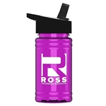 Black / Transparent Hot Pink