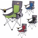Koozie® Camp Chair - 300lb Capacity & Built-in Cooler