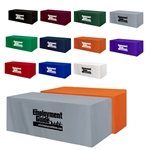 Fitted 4-Sided Table Cover - Poly Cotton & 8ft Standard