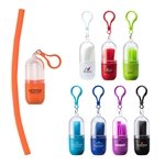 Bellini Silicone Straw in Capsule Case