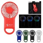 Rechargeable Handheld Fan With Carabiner