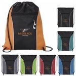 Midpoint Drawstring Backpack - Headphone Port & Front Pocket
