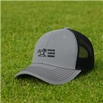 Cotton Twill Mesh Back Cap - Structured Crown & Snap Closure