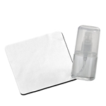 1 oz Glass/Lens Cleaner + 4 Sublimated Lens Cloth