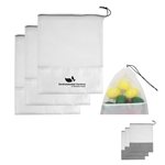 3 PC. Market Mesh Set With rPET Material - Recycled & Reusable