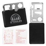Stainless Steel w/Black Leatherette Pouch