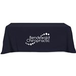 Flat 3-sided Table Cover - fits 8 foot standard table: Poly-Cotton - 65/35 Blend