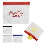Reusable Zip Top Storage Bag - FDA Compliant & PEVA
