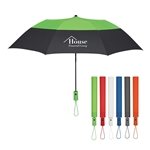 46 Arc Color Top Folding Umbrella - Auto Open & Polyester