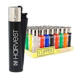 CLIPPER® LIGHTER - ASSORTED COLORS - Refillable & Child Safe
