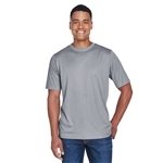 Team 365 Men's Sonic Heather Performance T-Shirt - Moisture Wicking & UV Protection