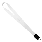 1 Dye-Sublimated Stretchy Elastic Lanyard with Plastic Snap-Buckle Release