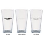 16 oz Classic Ale Pint Glass - FDA Compliant