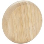 FSC® 100% Bamboo Compact Mirror/Brush - Magnetic & Travel Friendly