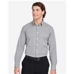 Devon & Jones Crownlux Performance® Men's Gingham Shirt - Moisture Wicking & Stretch