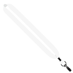 1 Dye Sublimated Lanyard with Metal Crimp & Metal Bulldog Clip