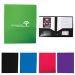 Pocket Folder - Polypropylene & Business Card Slots