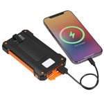 Helio 5000 mAh Solar Power Bank - Flashlight & Dual USB