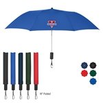 44 Arc Automatic Open Telescopic Folding Umbrella - Rubberized Grip