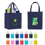Atlas Non-Woven Grocery Tote Bag - Recycled Content & Reinforced