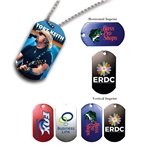 Metal Dog Tag, 23-1/2 Ball - Anodized Aluminum