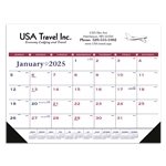 Patriotic Desk Pad with Vinyl Corners - Julian Dates