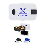 Bento Style Lunch Box - BPA Free & Dual Compartment