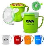 Soup Mug - Locking Lid & Microwave Safe