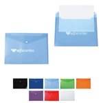 Letter-Size Document Envelope - Polypropylene & Snap-Closure