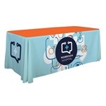 6' Economy Table Throw (Full-Color Full-Bleed) - Polyester Poplin