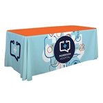 6' Economy Table Throw (Full-Color Full-Bleed) - Polyester Poplin