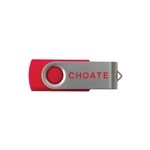 Northlake QuickShip Swivel USB Flash Drive - Aluminum