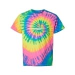 Fluorescent Rainbow Swirl