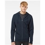 Independent Trading Co. - Midweight Full-Zip Hooded Sweatshirt - Cotton Rich & Reinforced