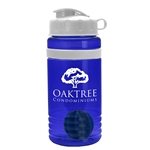 Groove Stripe – 20 oz Tritan™ Shaker bottle with Flip lid and Mixing Ball - Odor Resistant & Durable