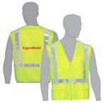 Lime Class 2 compliant surveyor's vest - ANSI Certified & Reflective