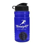 Groove – 20 oz Tritan™ Shaker bottle with Flip lid and Mixing ball - BPA-Free & Odor Resistant