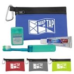Premium Toothbrush Kit - Carabiner Clip