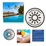 Sunburn Alert UV Color-Changing Sticker With Custom Pack