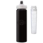 Newport 25 oz PET Bottle with Flip Spout & Ice Stick