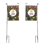 DisplaySplash Garden Flag - Double Sided & 39-inch Pole