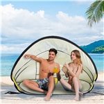 DisplaySplash Pop Up Beach Tent - UV Protection & Waterproof