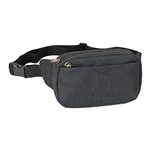 Heather 3-Zipper Fanny Waist Pack - Organizer Compartments