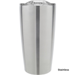 Stainless Tumbler With Clear Lid