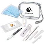 Back to Work I 7pc PPE Essentials Set - Sanitizing Kit & Reusable Tools